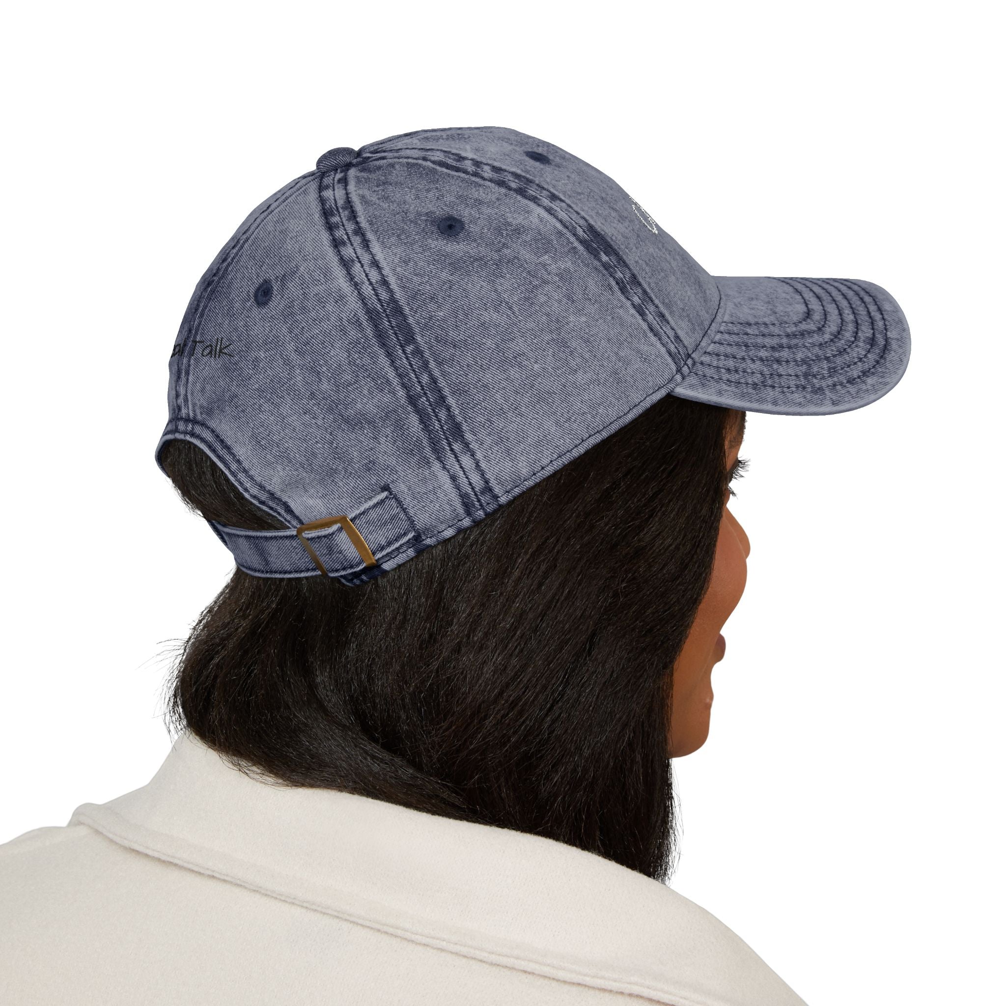"Choose You" Embroidered Vintage Cap — Distressed Red Baseball Hat for Self-Love & Everyday Wear