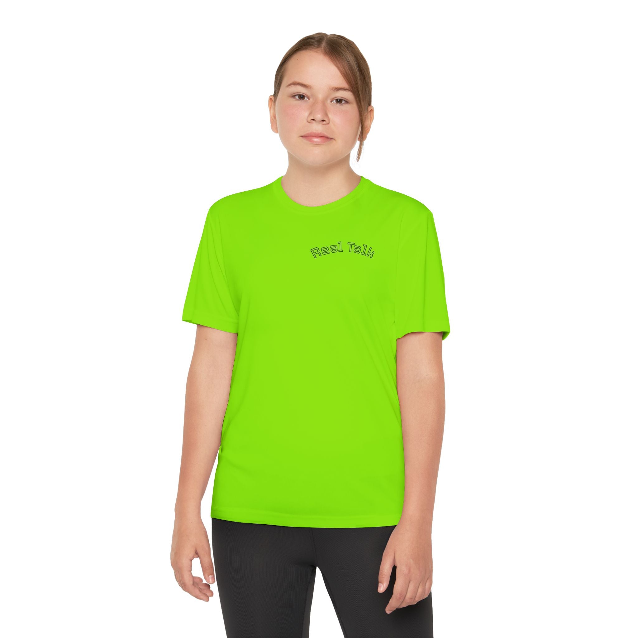 Youth Tee — "Real Talk: Be Brave Enough to Be You" Motivational Youth Shirt