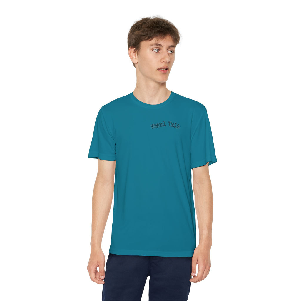 Youth Tee — "Real Talk: Be Brave Enough to Be You" Motivational Youth Shirt