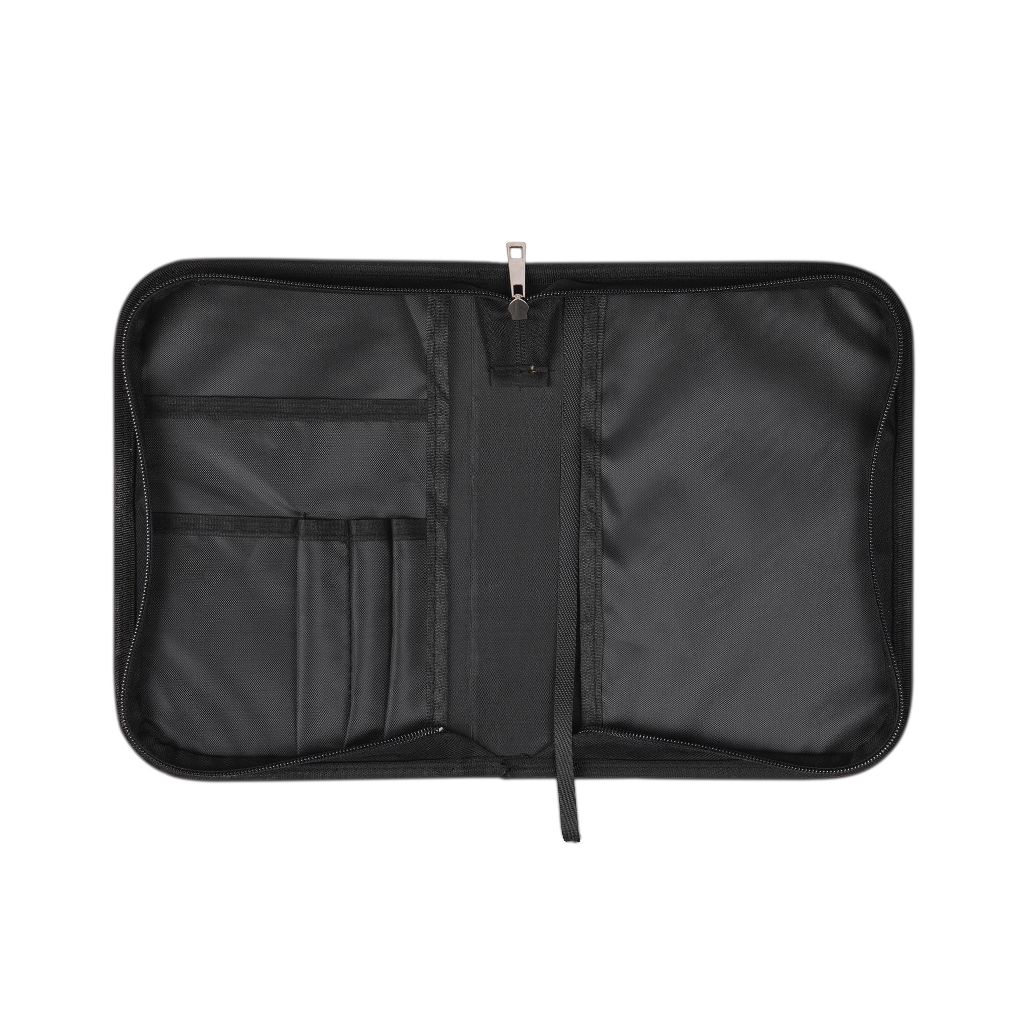 Bible Cover — "Real Talk: Let Go & Let God" Zippered Bible Case