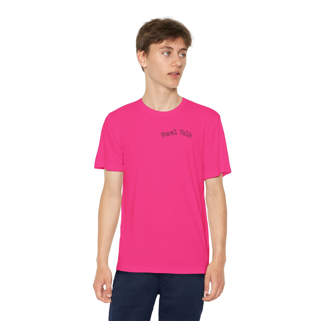 Youth Tee — "Real Talk: Be Brave Enough to Be You" Motivational Youth Shirt