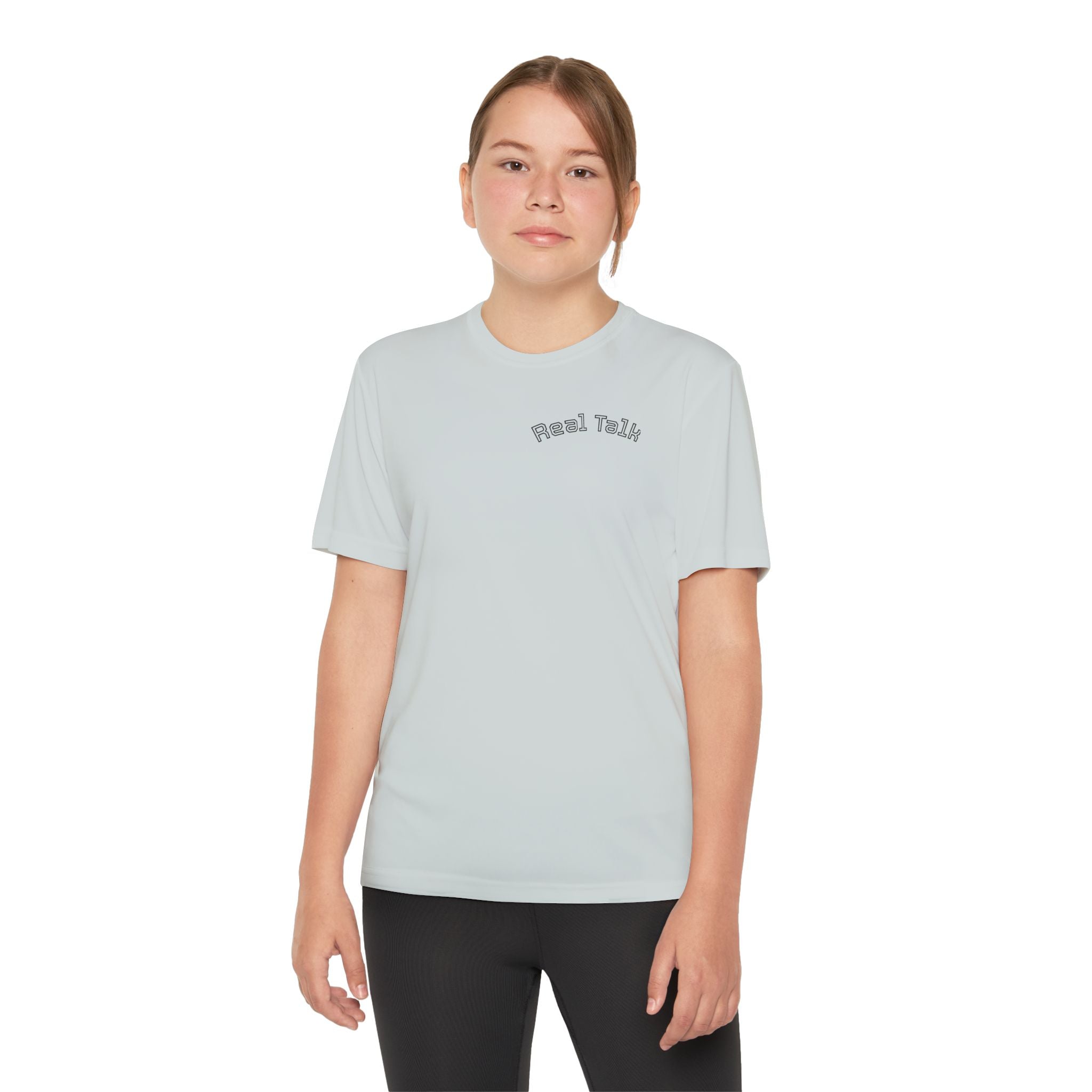 Youth Tee — "Real Talk: Be Brave Enough to Be You" Motivational Youth Shirt