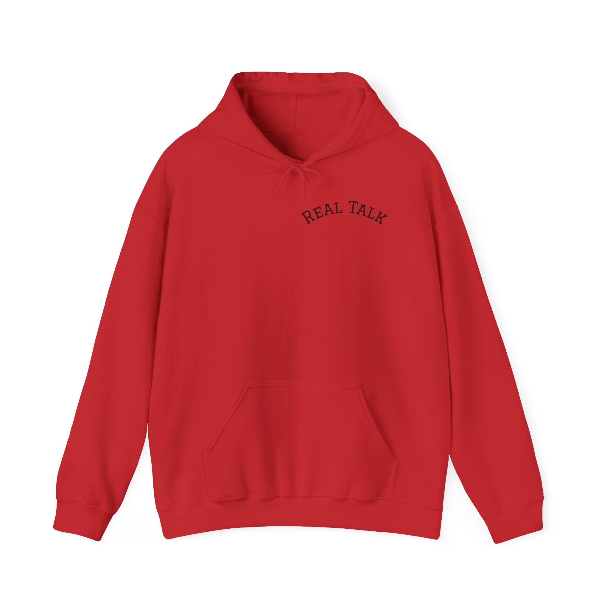 Real Talk Hoodie – "Be Who You Are" Inspirational Pullover