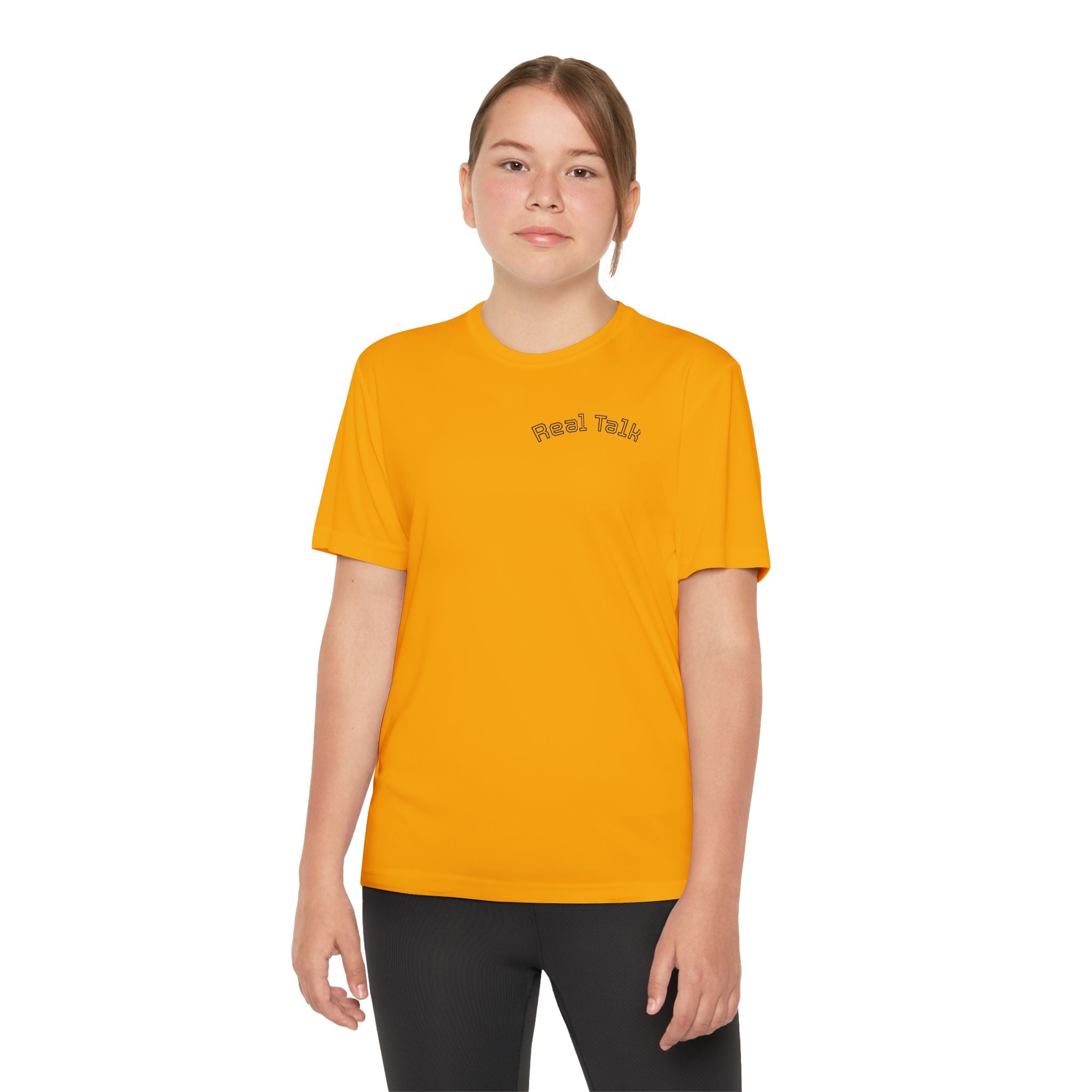 Youth Tee — "Real Talk: Be Brave Enough to Be You" Motivational Youth Shirt
