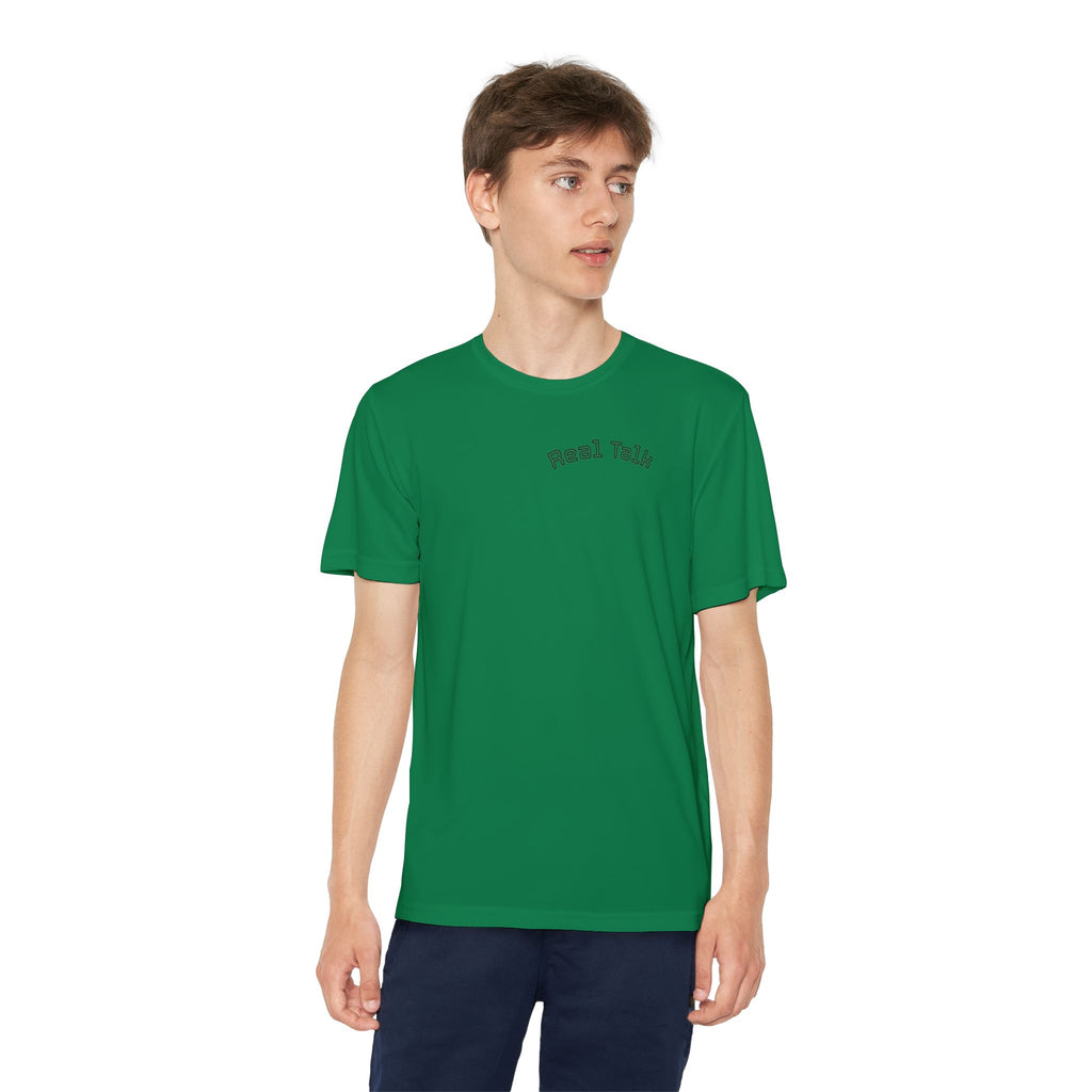 Youth Tee — "Real Talk: Be Brave Enough to Be You" Motivational Youth Shirt