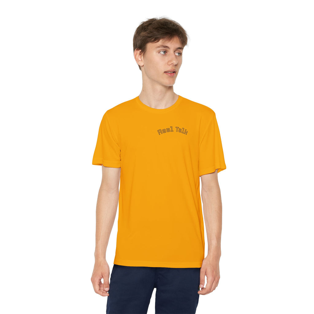 Youth Tee — "Real Talk: Be Brave Enough to Be You" Motivational Youth Shirt