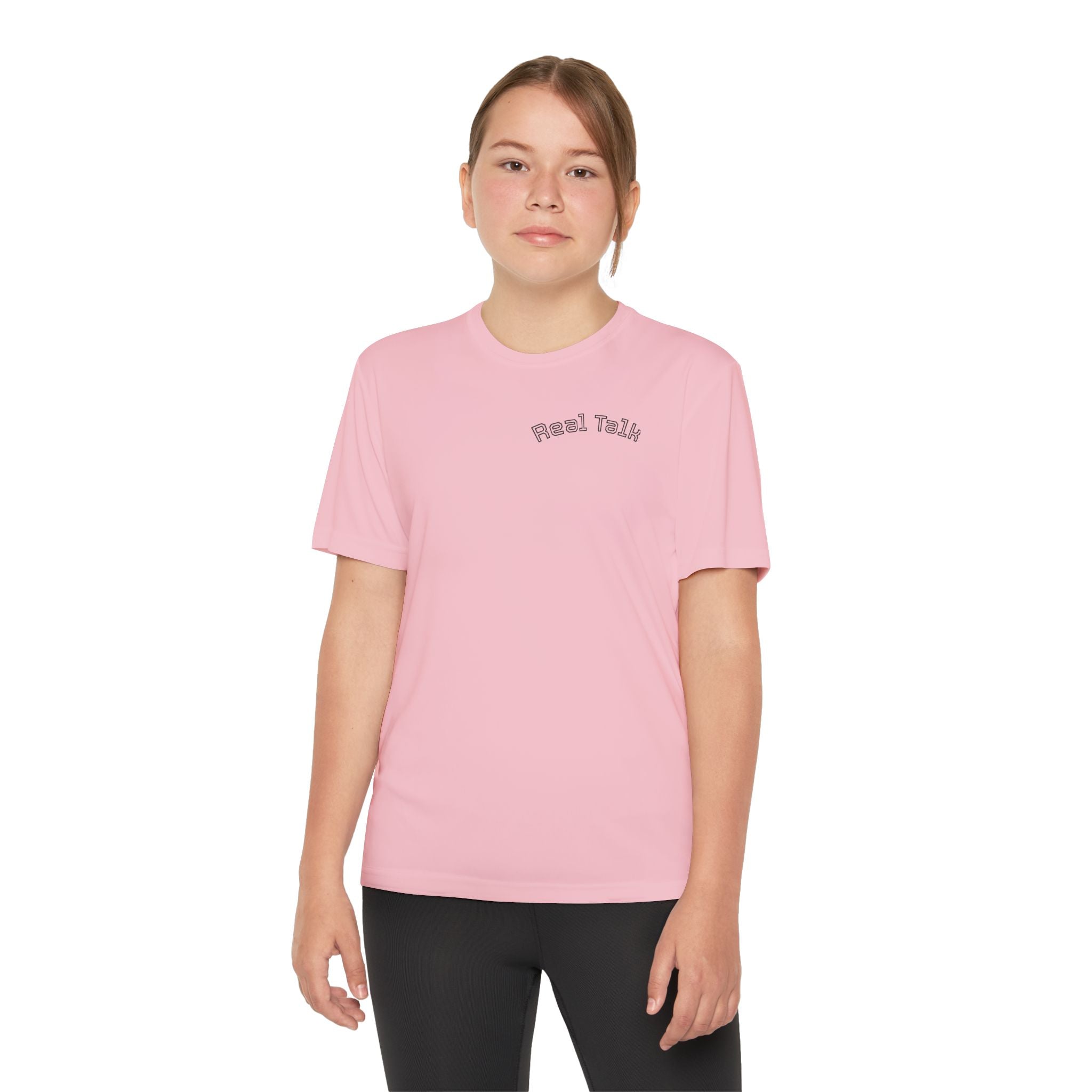Youth Tee — "Real Talk: Be Brave Enough to Be You" Motivational Youth Shirt