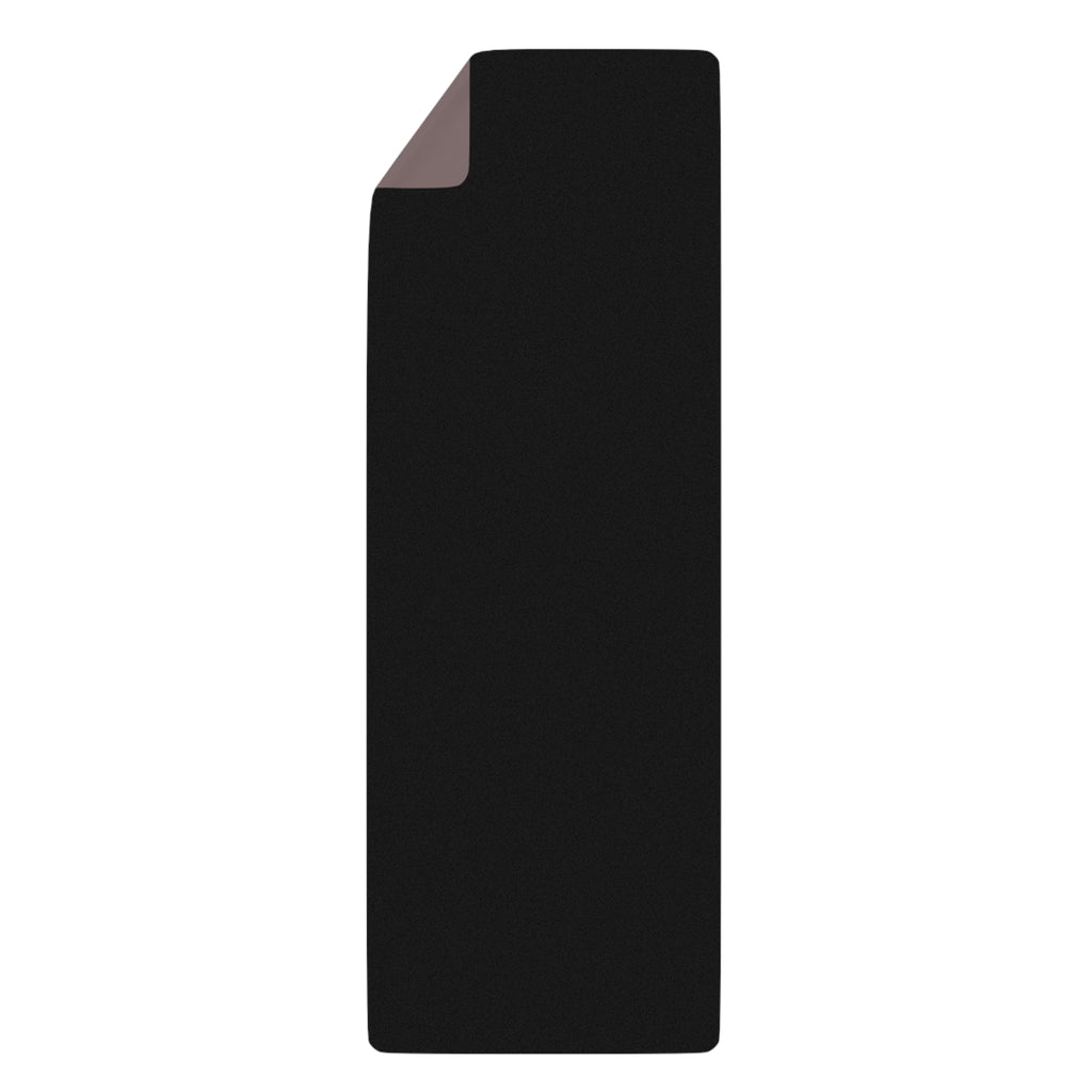 Rubber Yoga Mat — "Real Talk: I Release What No Longer Serves Me" Motivational Non-Slip Mat