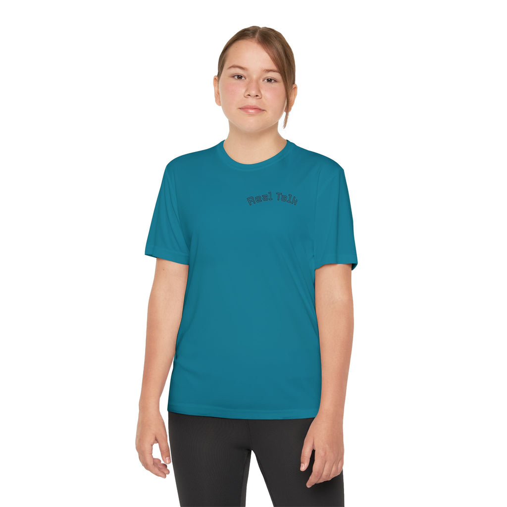 Youth Tee — "Real Talk: Be Brave Enough to Be You" Motivational Youth Shirt