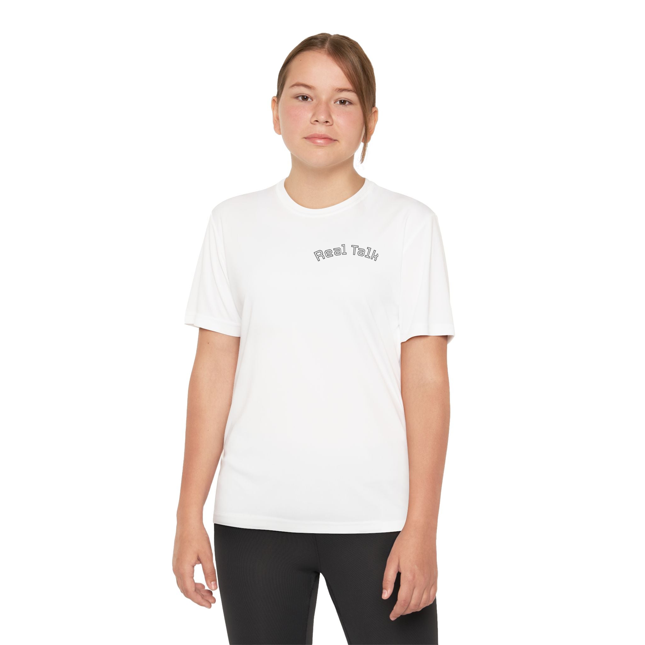 Youth Tee — "Real Talk: Be Brave Enough to Be You" Motivational Youth Shirt