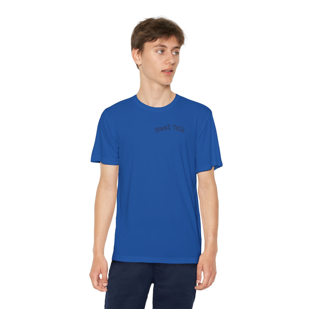 Youth Tee — "Real Talk: Be Brave Enough to Be You" Motivational Youth Shirt