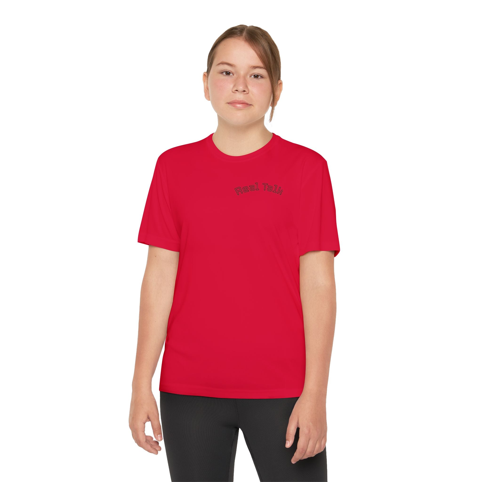Youth Tee — "Real Talk: Be Brave Enough to Be You" Motivational Youth Shirt