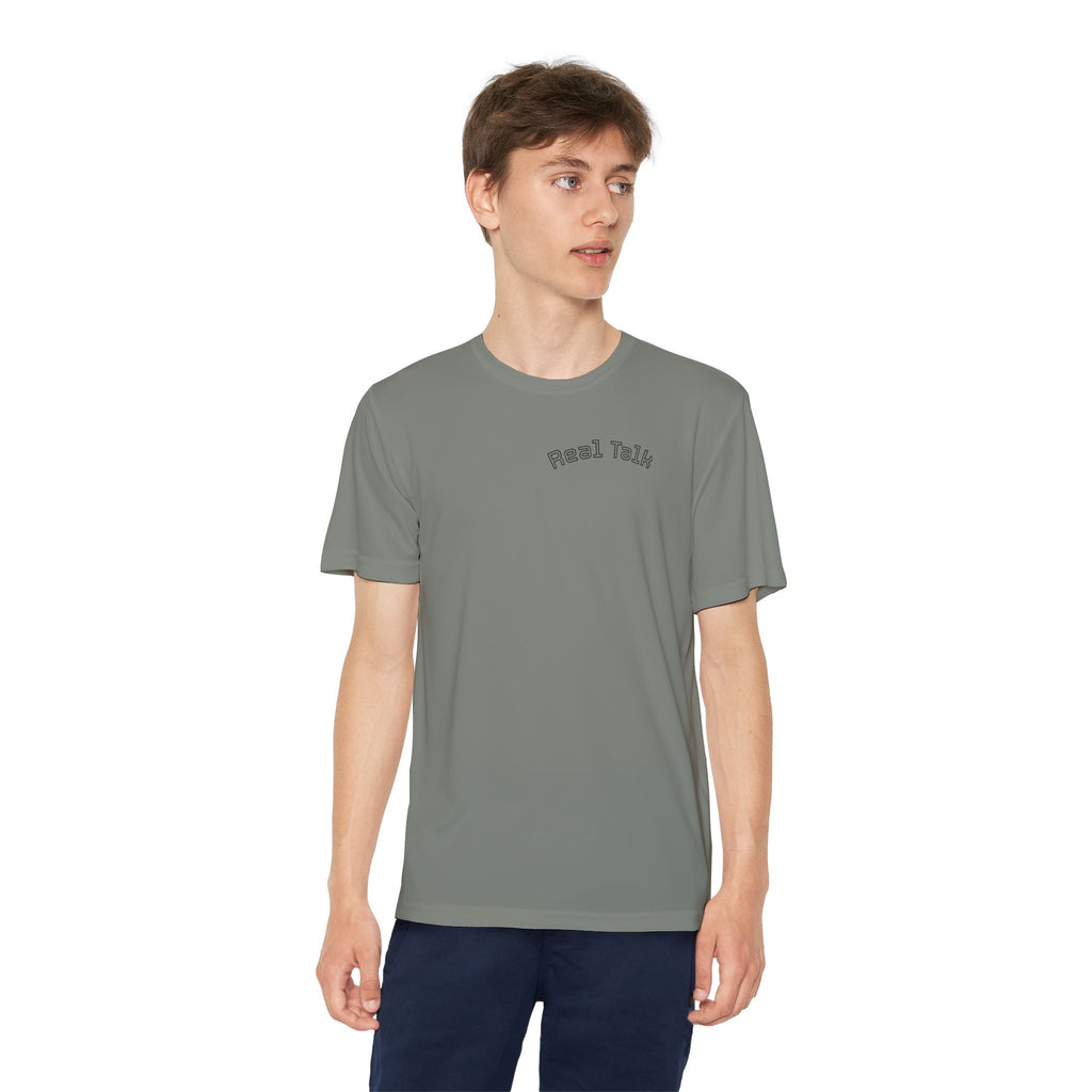 Youth Tee — "Real Talk: Be Brave Enough to Be You" Motivational Youth Shirt