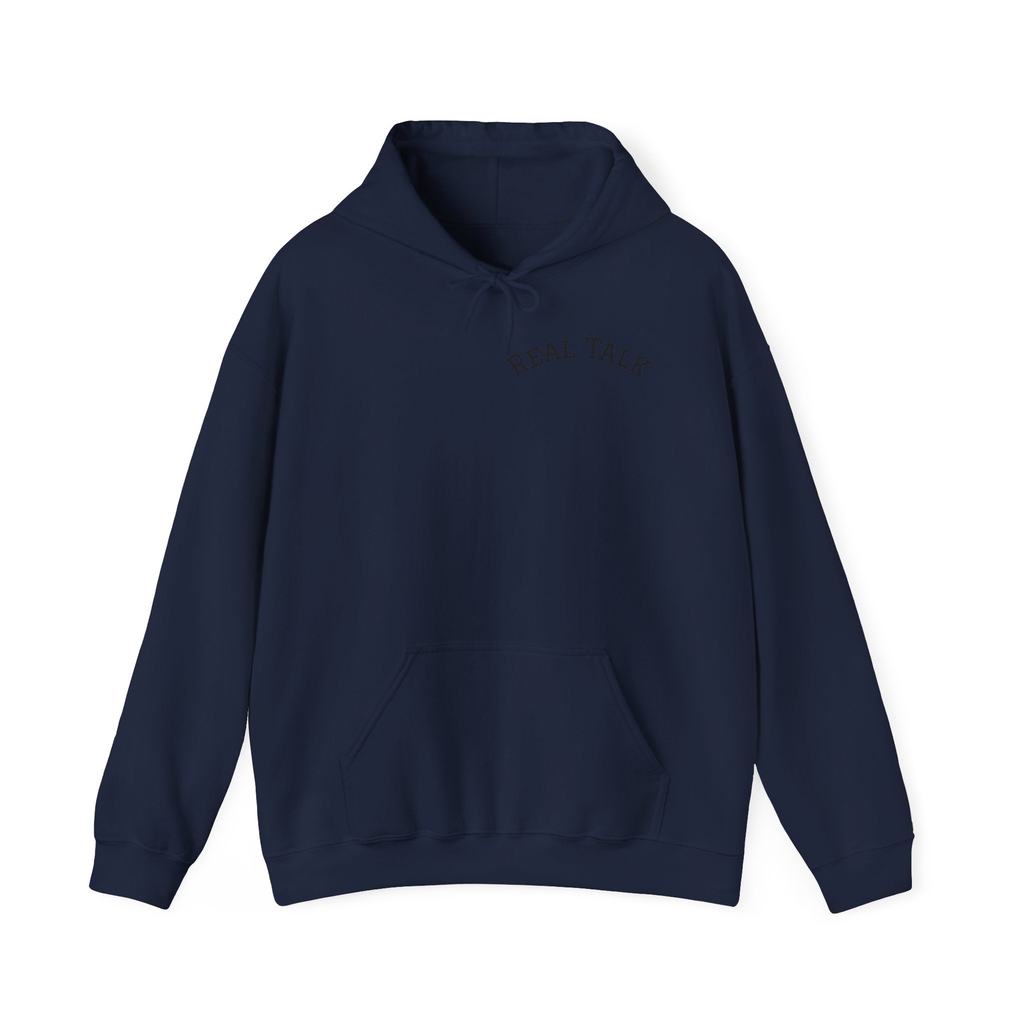 Real Talk Hoodie – "Be Who You Are" Inspirational Pullover
