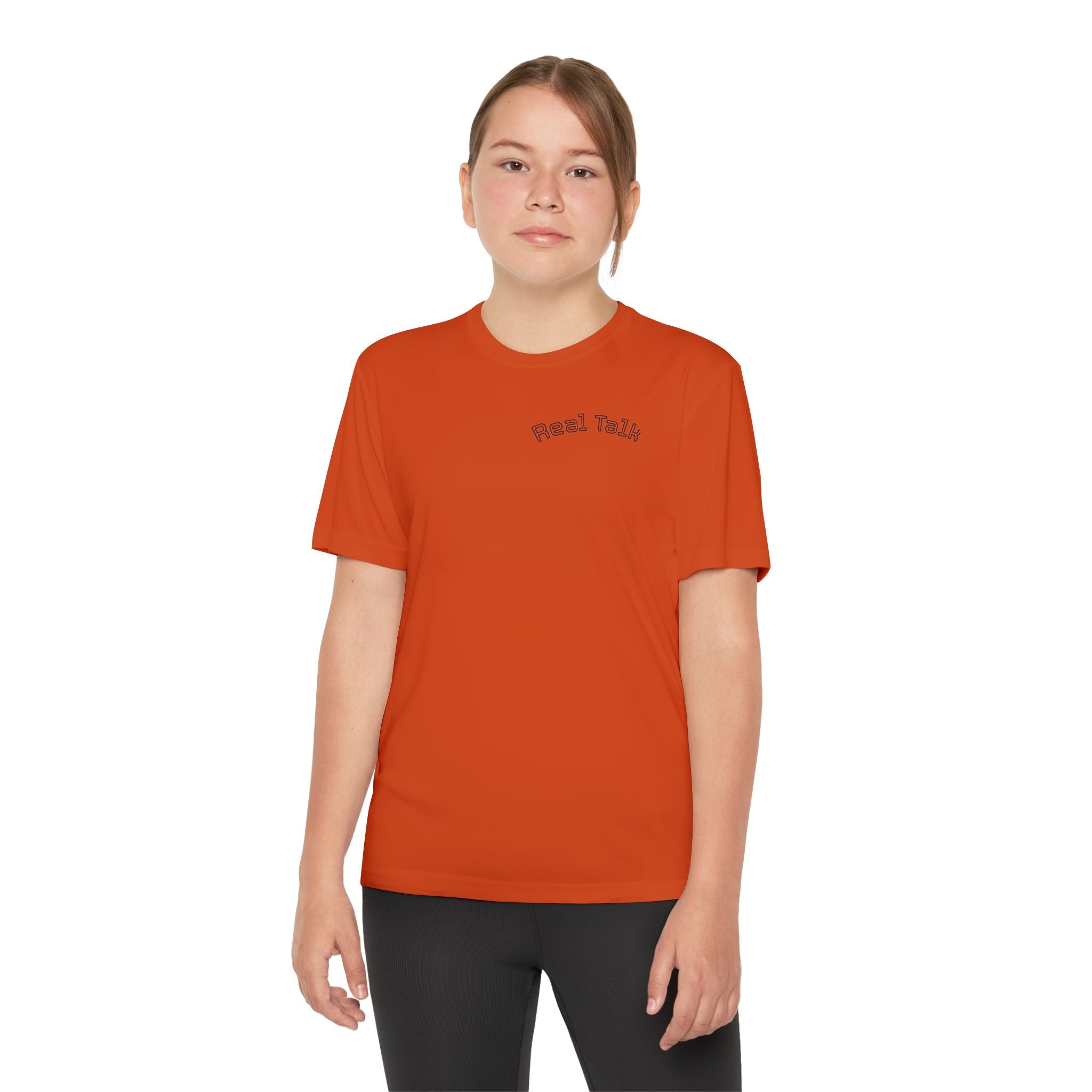 Youth Tee — "Real Talk: Be Brave Enough to Be You" Motivational Youth Shirt