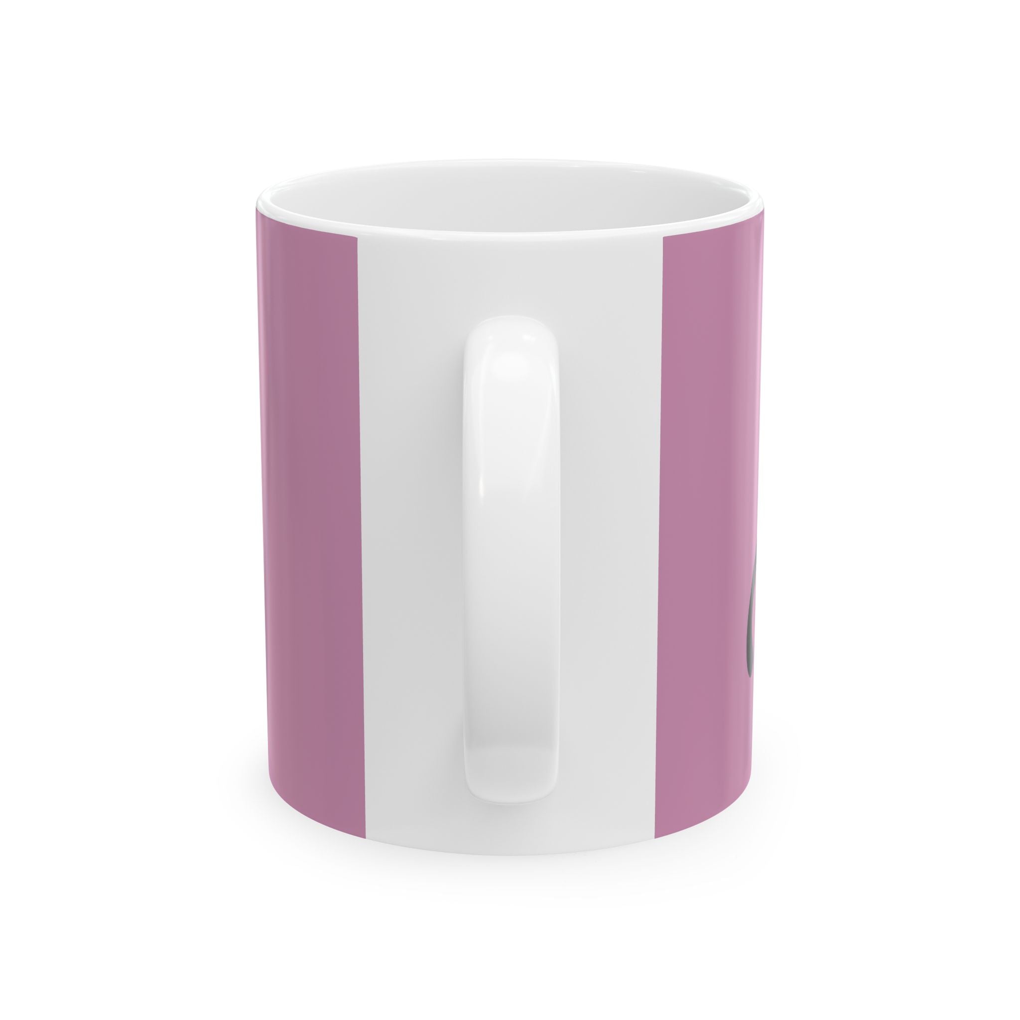 Motivational Ceramic Mug - "Real Talk: I Can Do Hard Things" Pink Coffee Cup