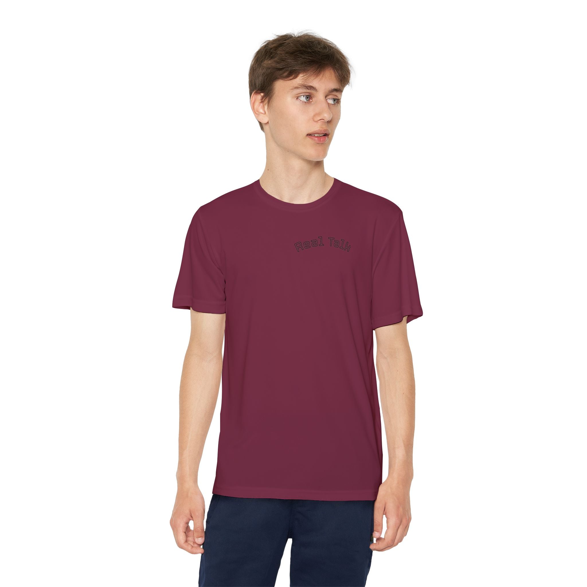 Youth Tee — "Real Talk: Be Brave Enough to Be You" Motivational Youth Shirt
