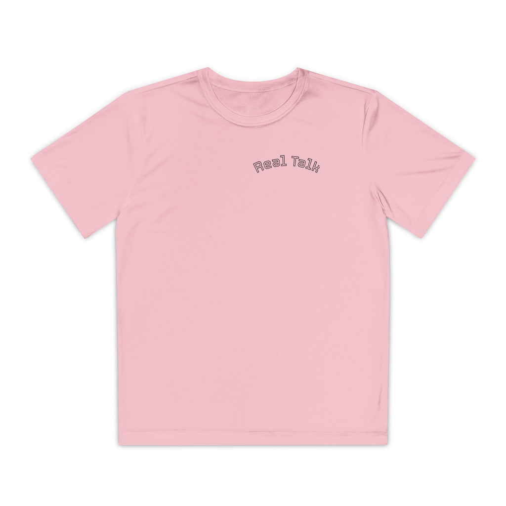 Youth Tee — "Real Talk: Be Brave Enough to Be You" Motivational Youth Shirt