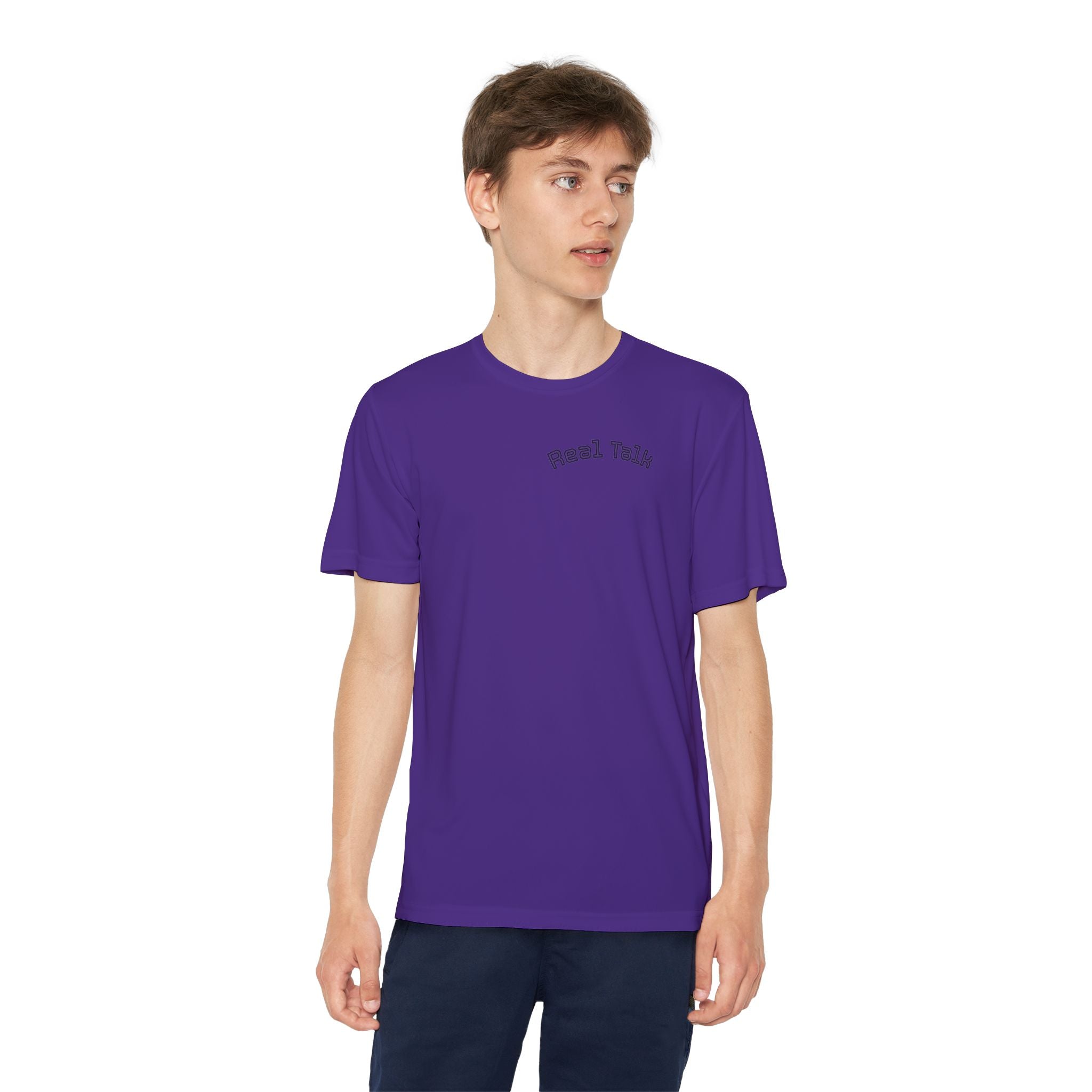 Youth Tee — "Real Talk: Be Brave Enough to Be You" Motivational Youth Shirt