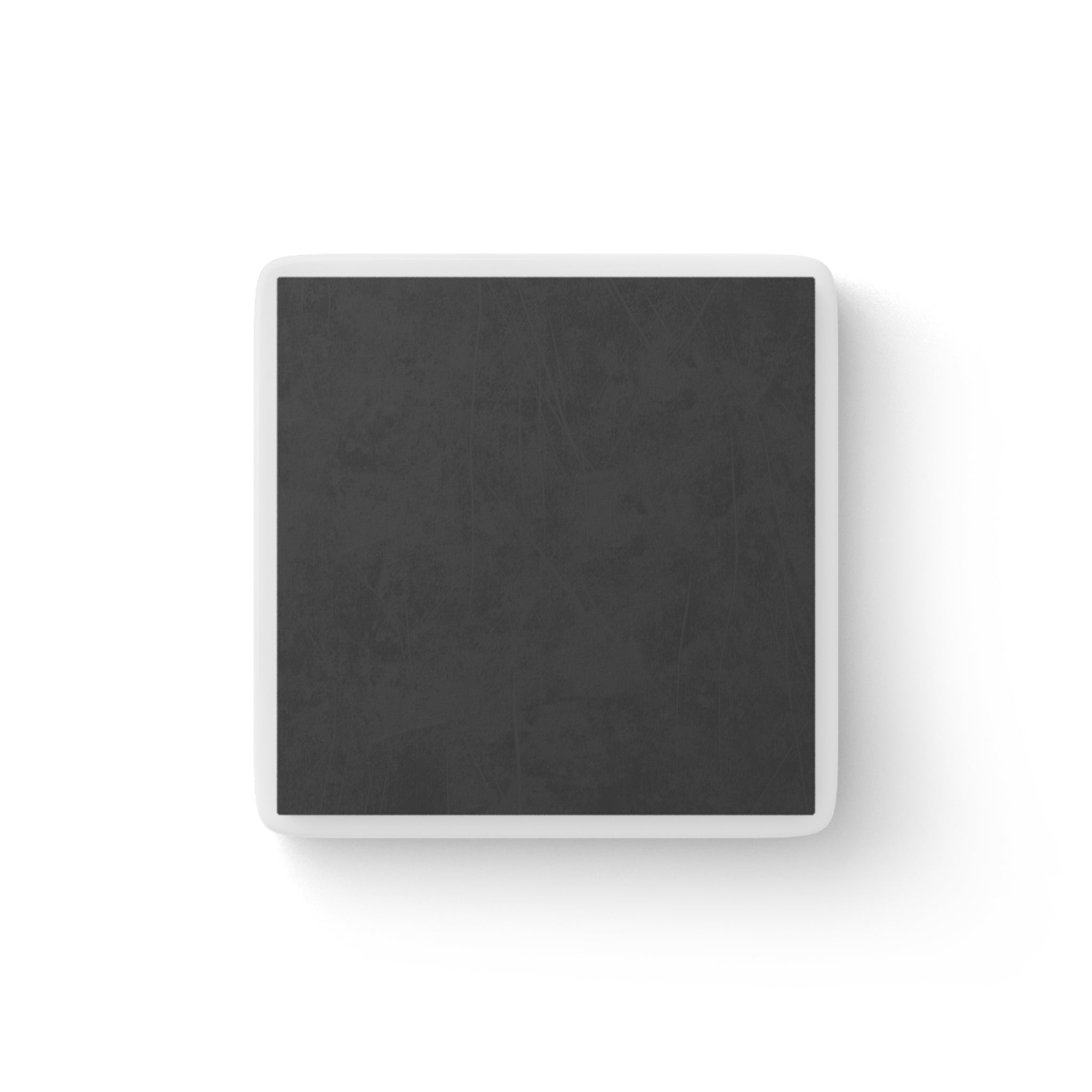 Porcelain Magnet — "Real Talk: I Believe in Myself" Inspirational Square Fridge Magnet