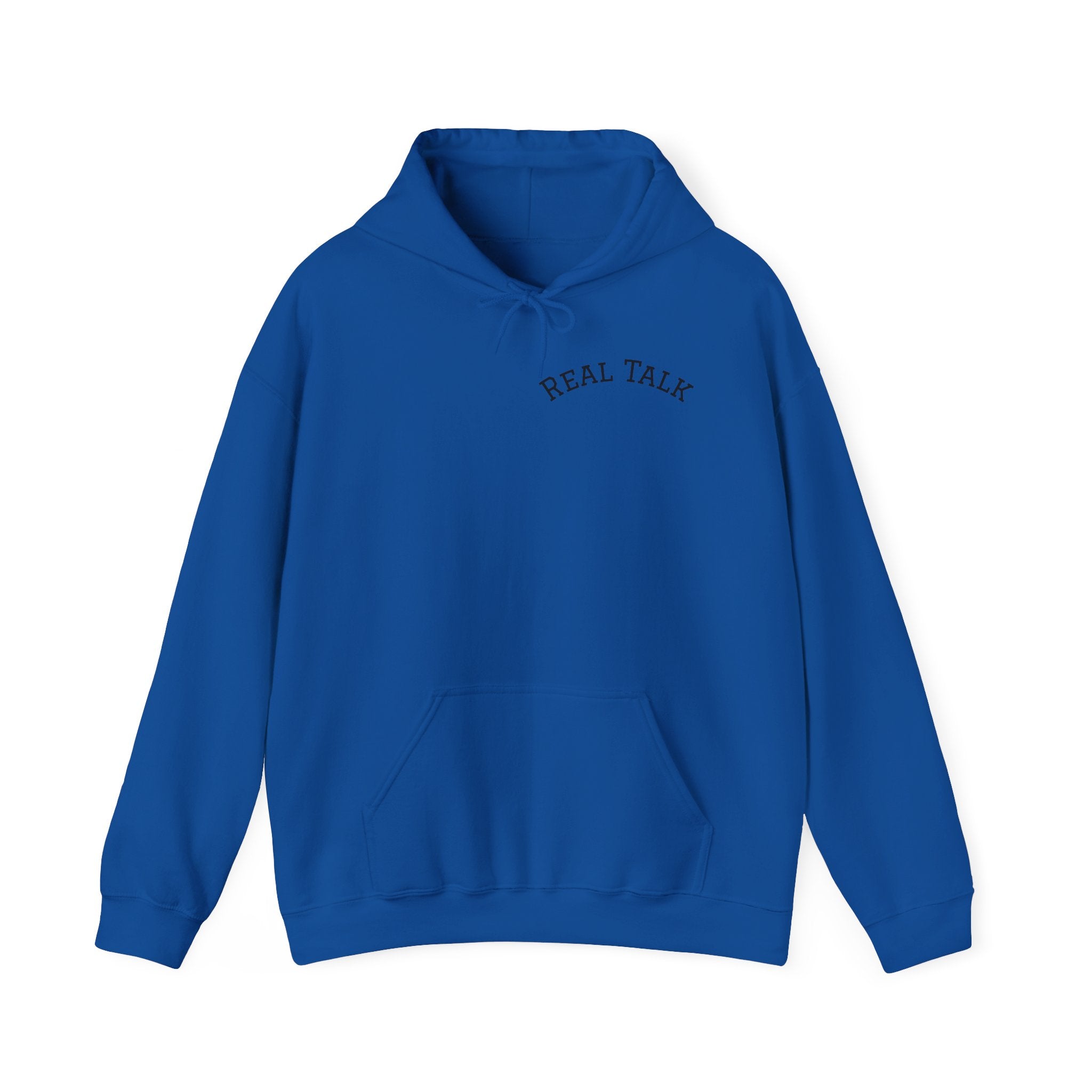 Real Talk Hoodie – "Be Who You Are" Inspirational Pullover