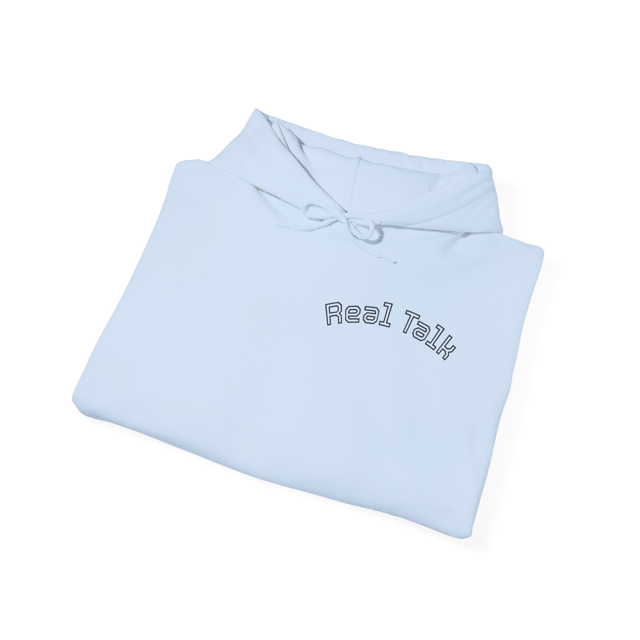 Real Talk Hoodie — 'What Would You Tell Yourself If You Could Go Back?' Graphic Pullover