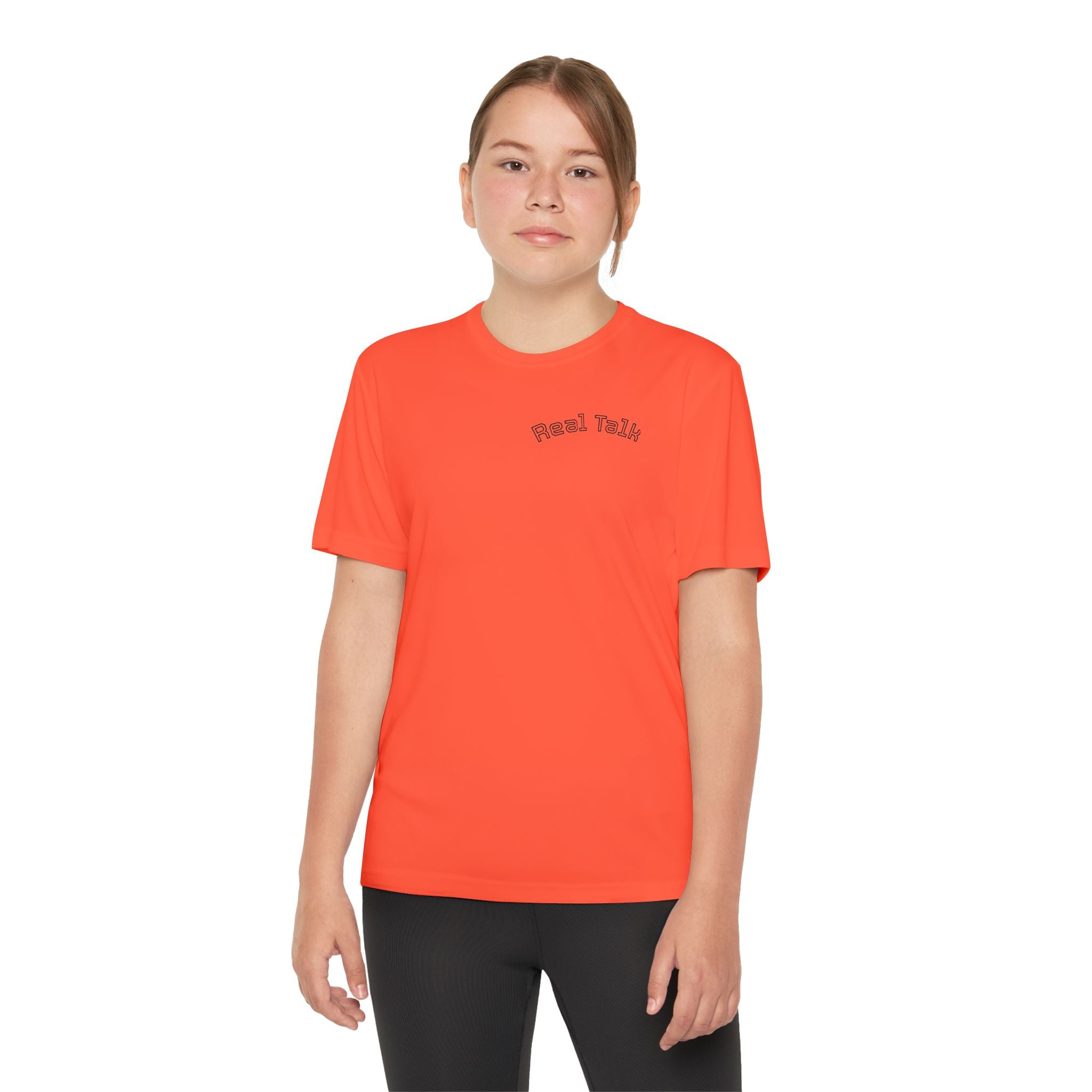 Youth Tee — "Real Talk: Be Brave Enough to Be You" Motivational Youth Shirt